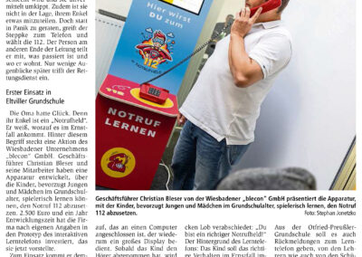 Die kleinen Notrufhelden