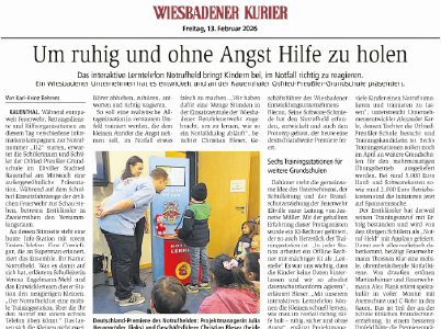 Vorschau des Zeitungsartikels aus dem Wiesbadener Kurier